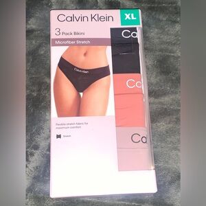 CALVIN KLEIN MICROFIBER STRETCH BIKINI PANTIES